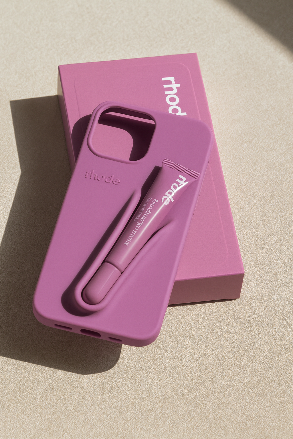 Rhode Lip Gloss Holder iPhone Case