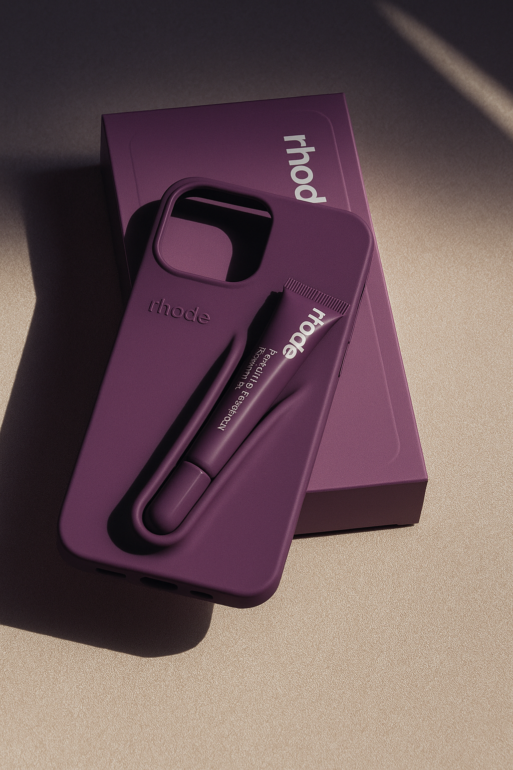 Rhode Lip Gloss Holder iPhone Case