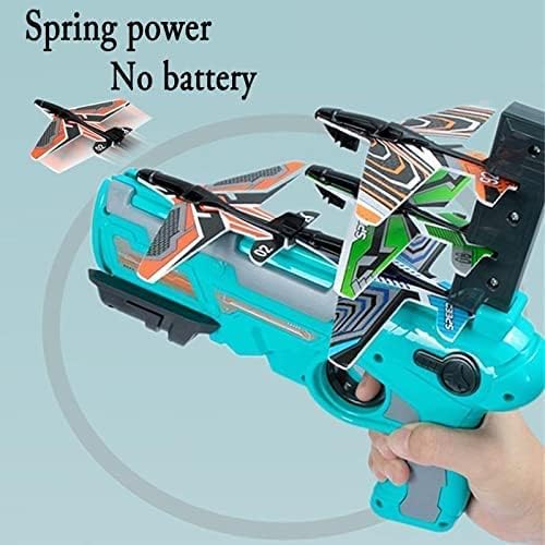 Catapult Plane Toy Gun Air Battle One-Click Ejection Model Airplane Launcher Toy