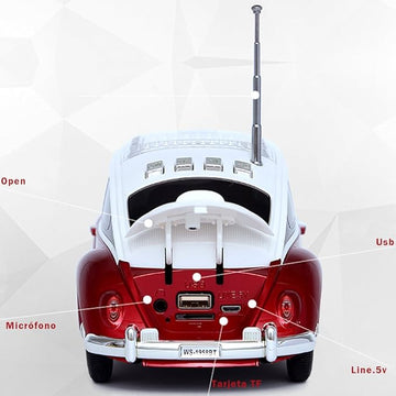 Radio Receptor Car-shaped Design