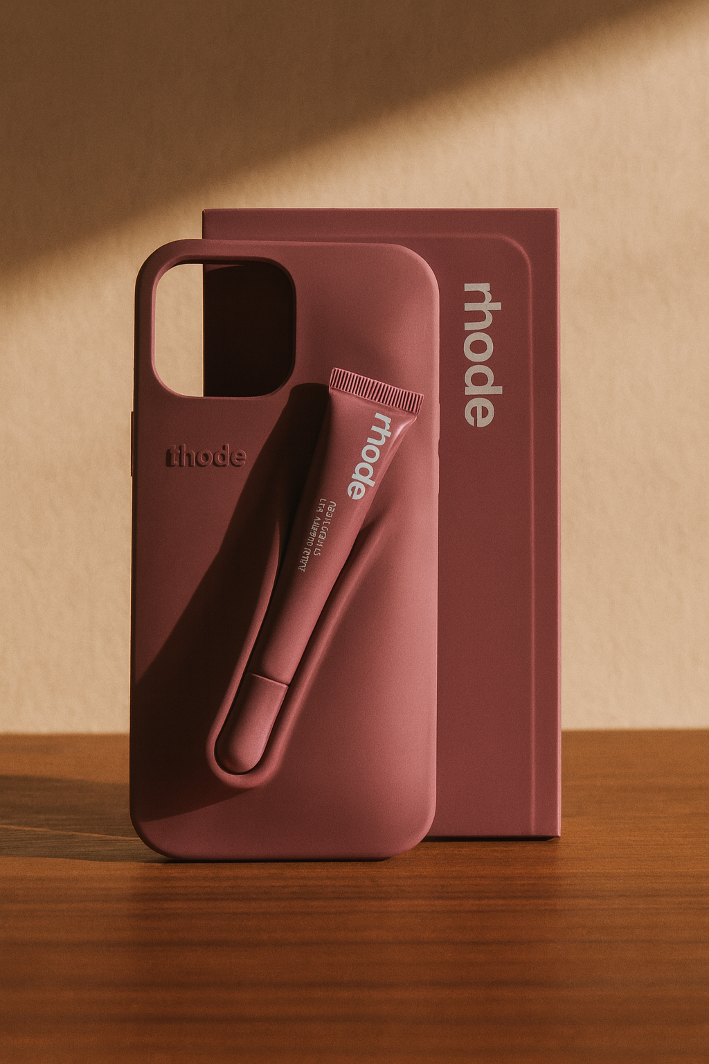 Rhode Lip Gloss Holder iPhone Case