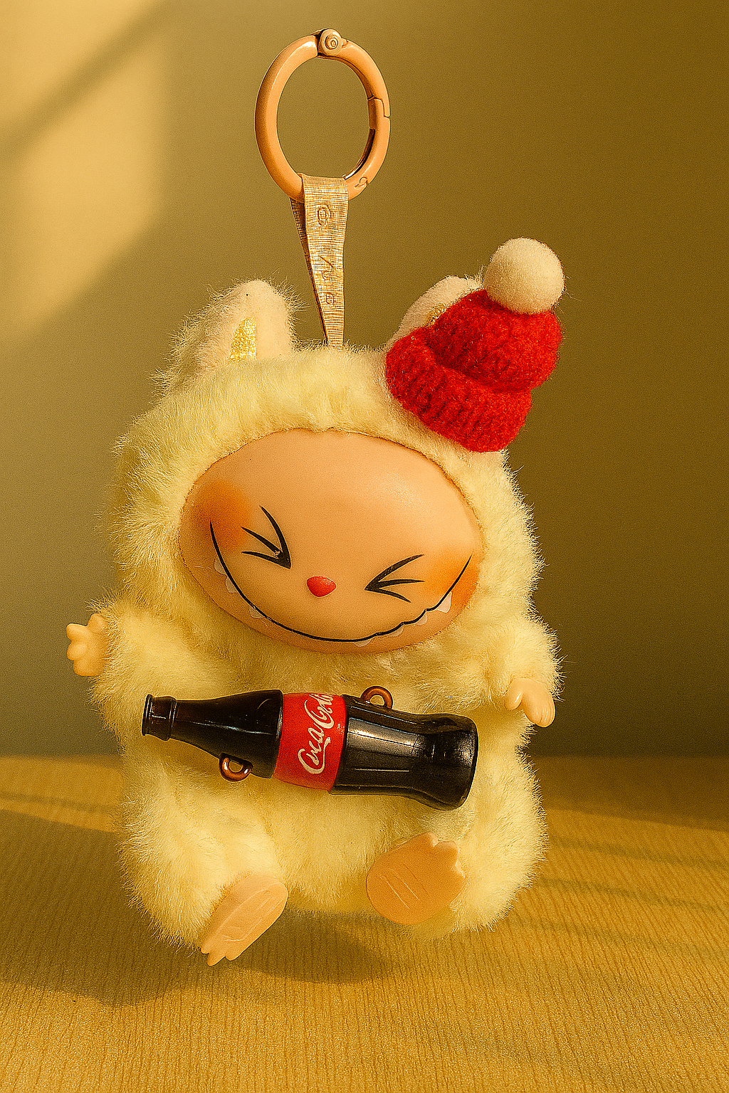 Labubu - Soft Plush Keychain