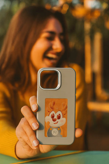 Cartoon Reindeer iPhone Case