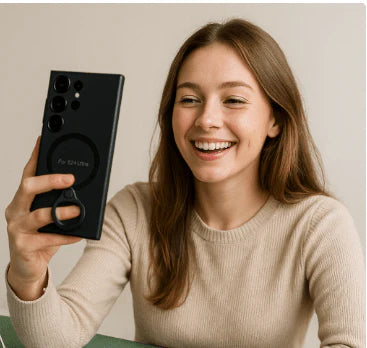 Exe Magnetic Ring Shockproof Case