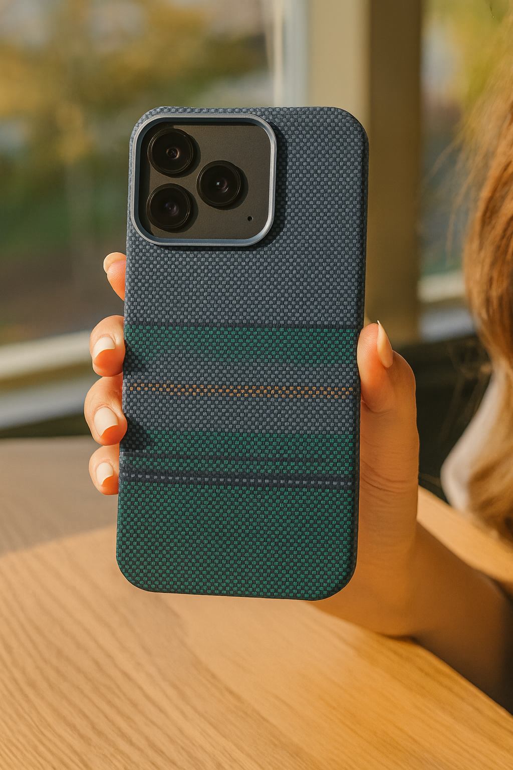 Maxwell iPhone Texture Striped Case