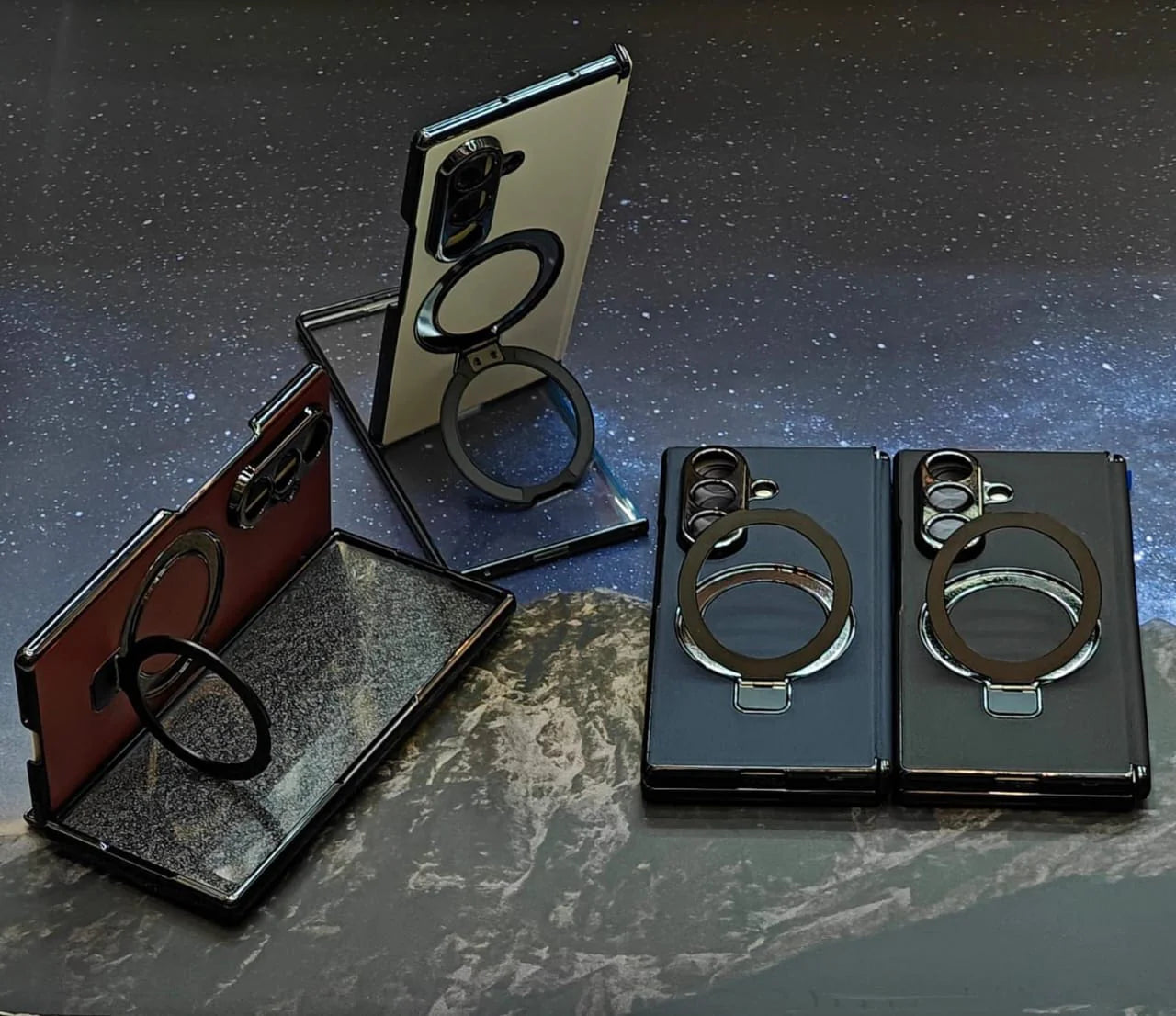 Magnetic Ring Case for Samsung