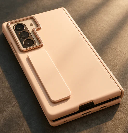 Matte Hinge‑Kickstand Case