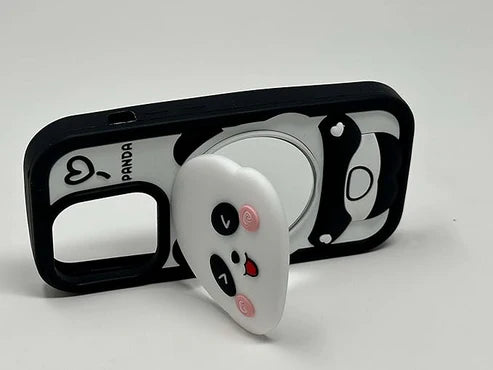 Silicone 3D Design Cartoon iPhone Case