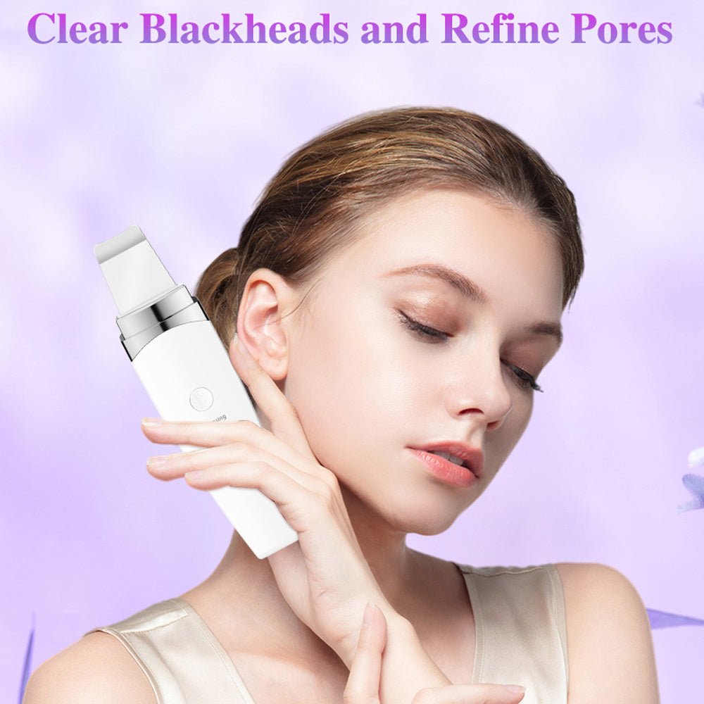 Shovel Skin Blackhead Ultrasonic Beauty Microcurrent Color Light